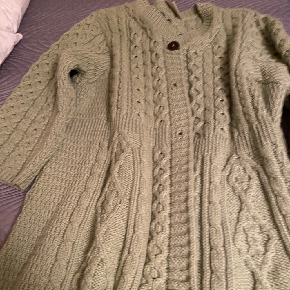 Irish wool sweater
